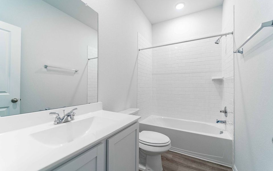 Furnished interior view inside a new home in Paramount, Kyle (Image 8).