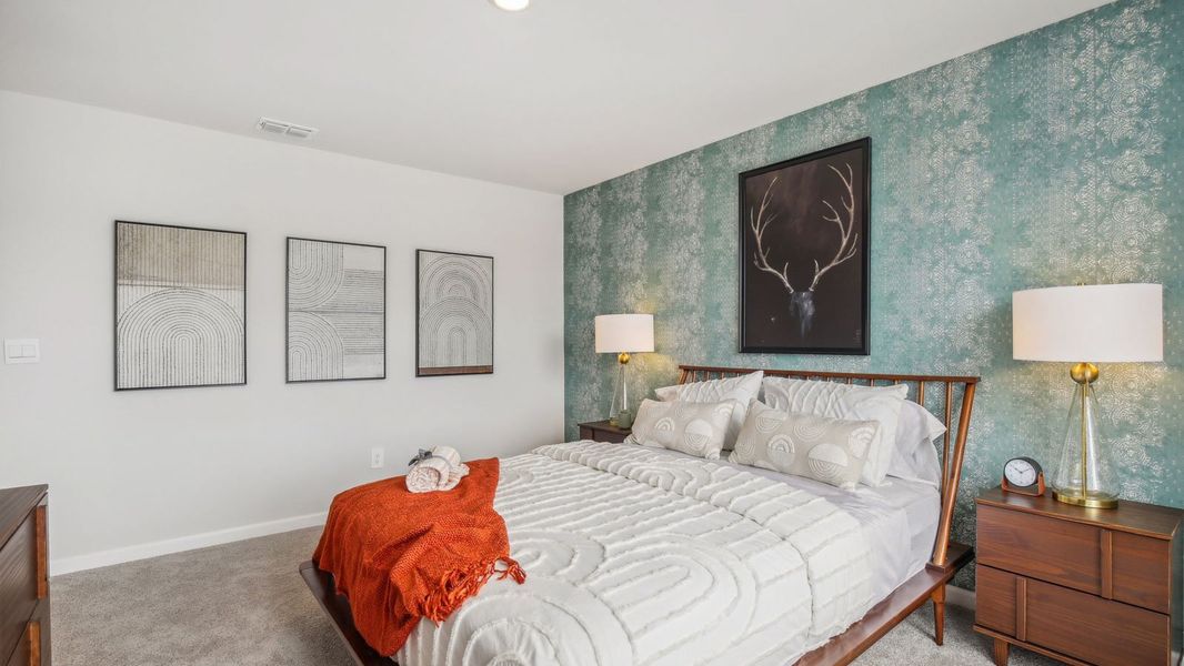 Furnished interior view inside a new home in King's Landing, Lewisburg (Image 25).