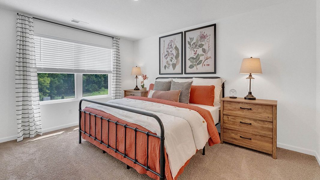 Furnished interior view inside a new home in The Arbor Townhomes, Kingsport (Image 9). Furnished interior view inside a new home in The Arbor Townhomes, Kingsport (Image 9).