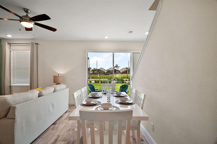 Furnished interior view inside a new home in , Kissimmee (Image 29). Furnished interior view inside a new home in , Kissimmee (Image 29).