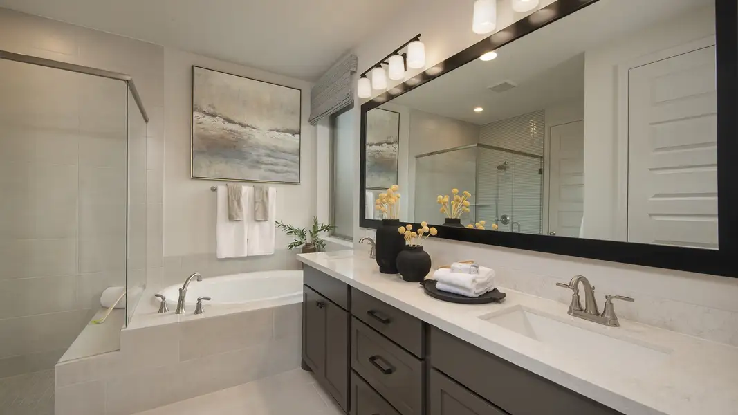 Representative furnished interior of a home built from the 1942W by Perry Homes in Ladera 45', San Antonio (Image 7).