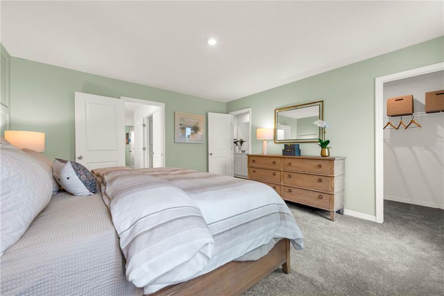 Furnished interior view inside a new home in Avalon Park Tavares Townhomes, Tavares (Image 4).