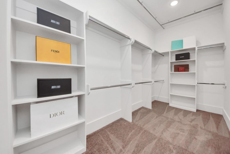 Furnished interior view inside a new home in Carver Landing, Houston (Image 15).