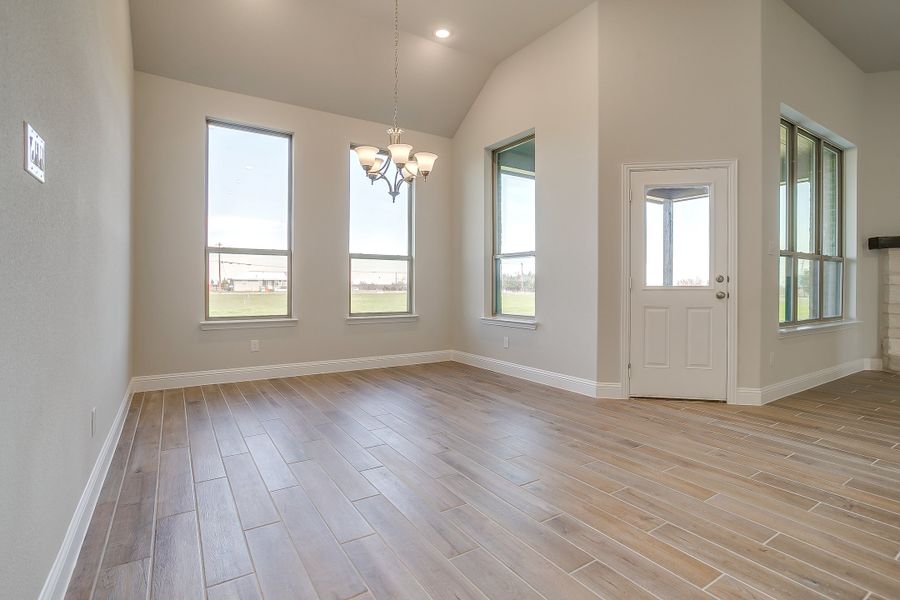 Spacious, unfurnished interior of a new home in Creekview Farms, Greenville (Image 30). Spacious, unfurnished interior of a new home in Creekview Farms, Greenville (Image 30).