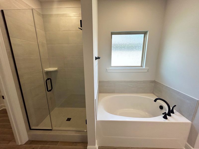 Close-up of interior finishes inside a home in The Bluffs at Lafayette, Freeport (Image 8).