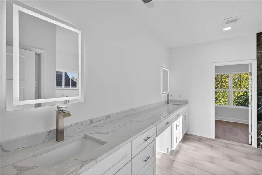 Furnished interior view inside a new home in , Douglasville (Image 11).