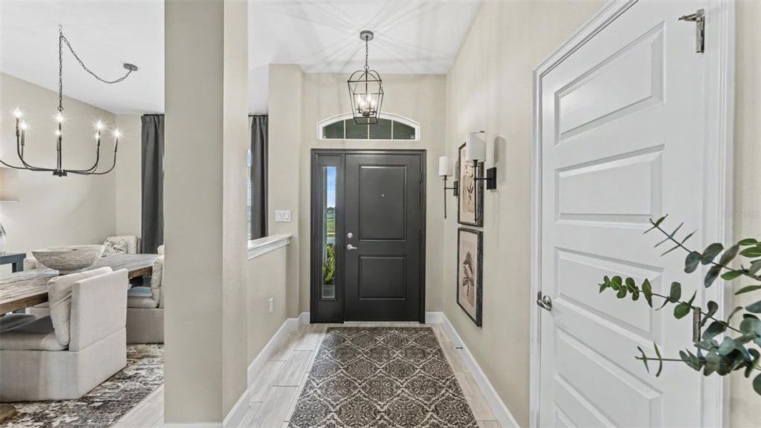 Furnished interior view inside a new home in Lake Juliana Estates, Auburndale (Image 36).