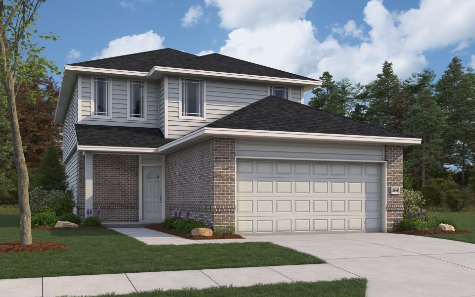 Mansfield - Elevation A - Color Scheme 5 Mansfield - Elevation A - Color Scheme 5