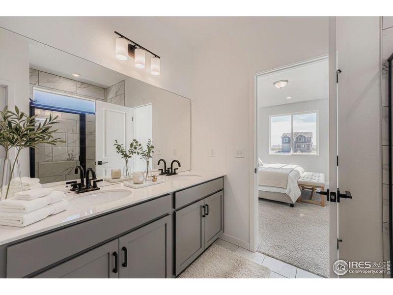 Furnished interior view inside a new home in Farmstead, Berthoud (Image 11).