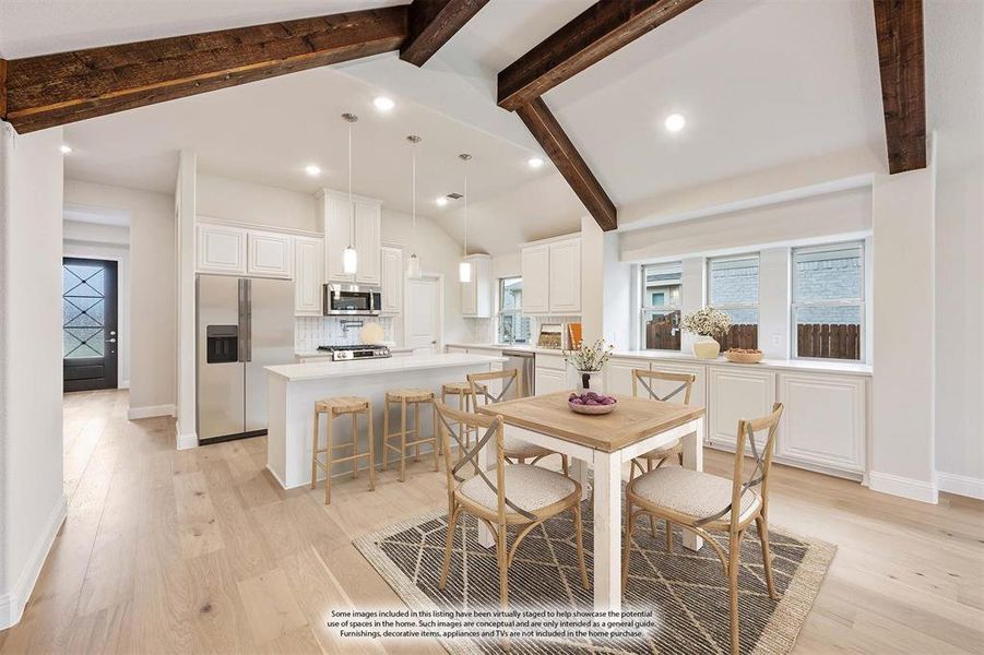 Furnished interior view inside a new home in Hampton Park, Glenn Heights (Image 6).