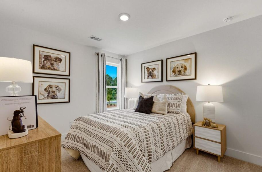 Furnished interior view inside a new home in The Groves of Berkeley, Moncks Corner (Image 21).