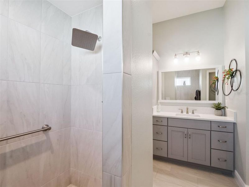 Furnished interior view inside a new home in , The Villages (Image 14).