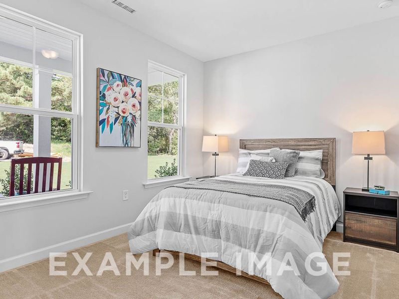 Representative furnished interior of a home built from the The Chestnut by Davidson Homes LLC in Retreat at North Main, Lillington (Image 15).