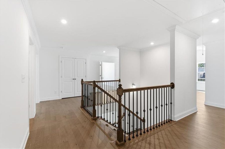 Spacious, unfurnished interior of a new home in The Estates at Hurricane Pointe, Douglasville (Image 40).