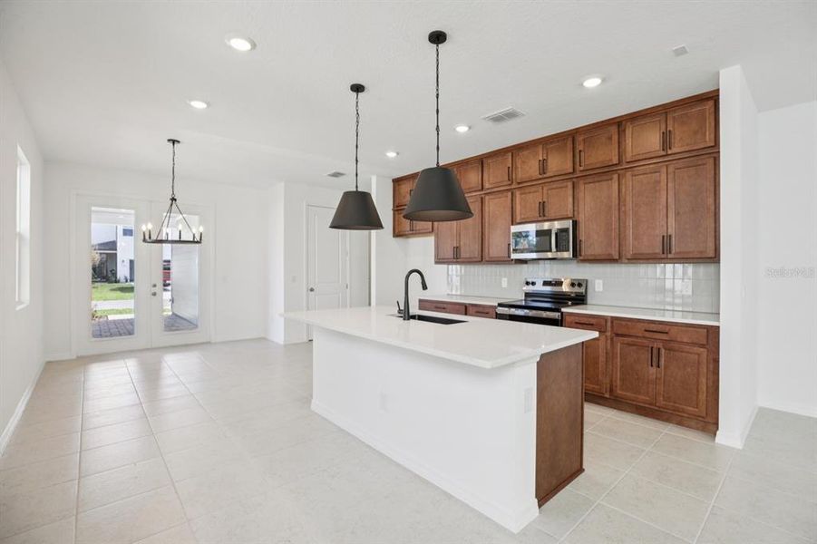 Furnished interior view inside a new home in , Winter Garden (Image 8).