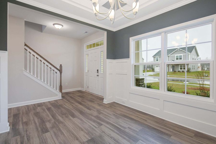 Image 138 representing the Drayton by Caviness & Cates Communities in Bartlett Manor, Youngsville, NC.