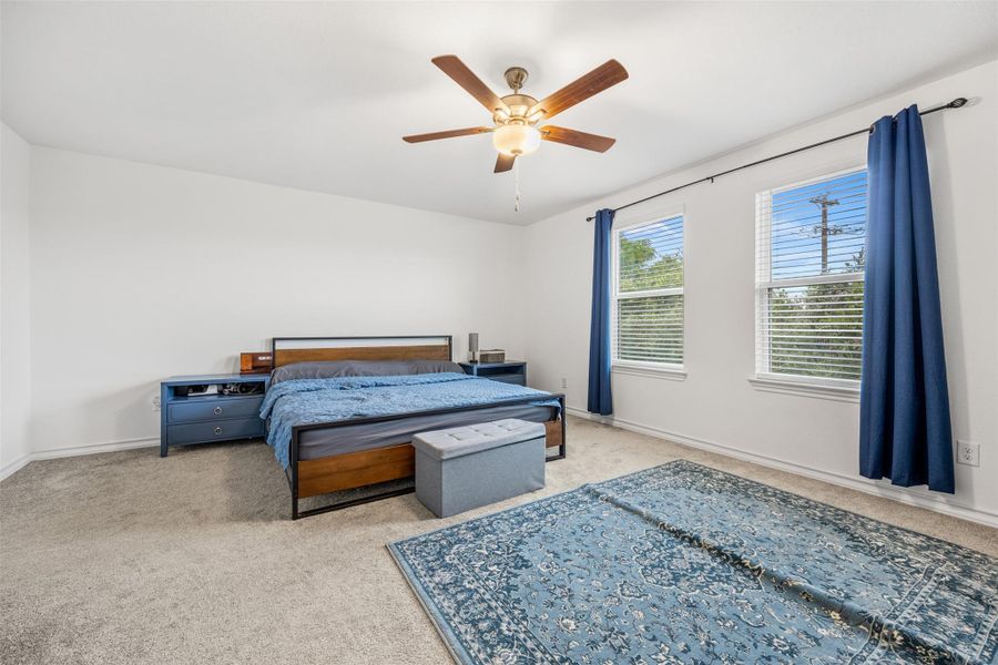 Furnished interior view inside a new home in Stonewall Ranch 50s, Liberty Hill (Image 6).