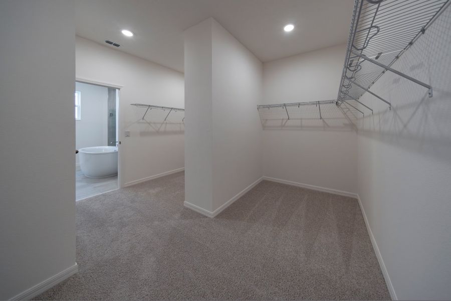 Walk-In Primary Closet in Central Florida Home