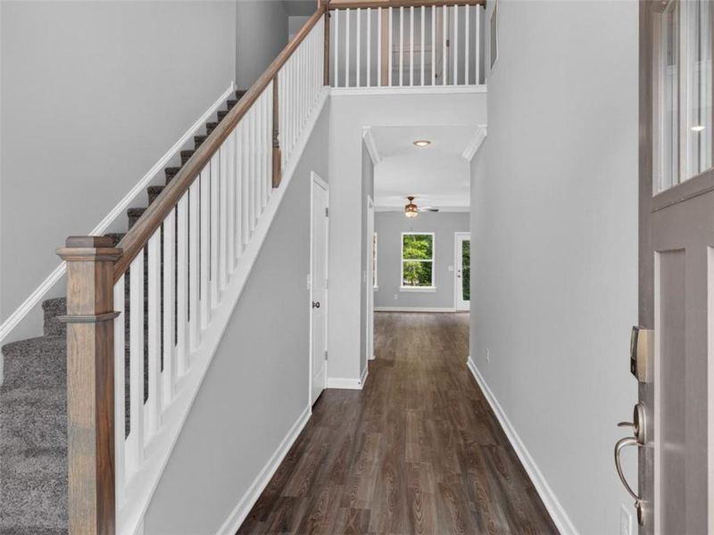 Spacious, unfurnished interior of a new home in High Shoals, Dallas (Image 39). Spacious, unfurnished interior of a new home in High Shoals, Dallas (Image 39).