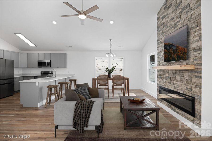 Spacious Open Floor Plan