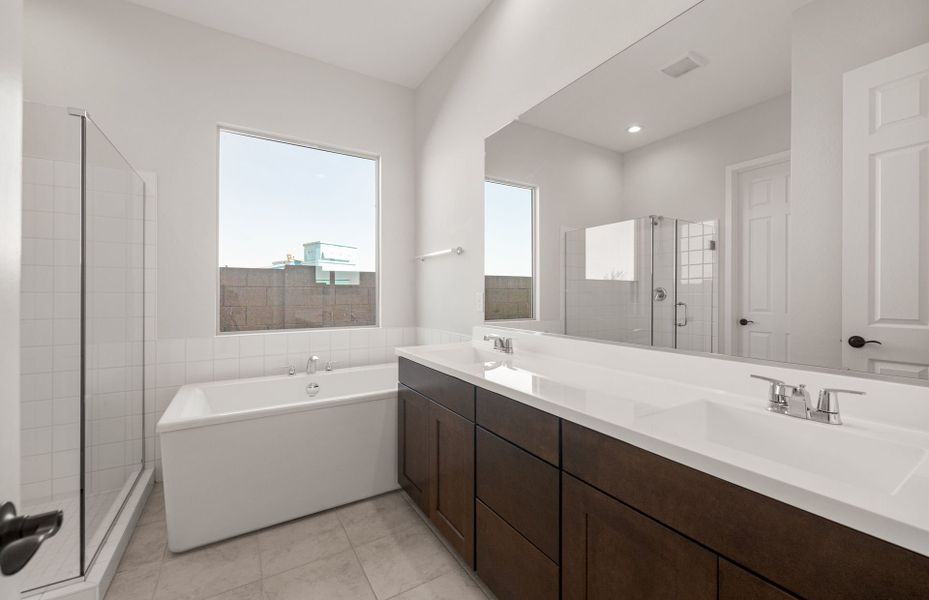 Furnished interior view inside a new home in Artisan at Asante, Surprise (Image 8).