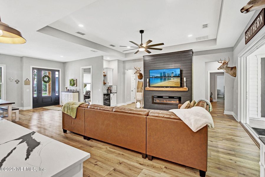 Furnished interior view inside a new home in , Green Cove Springs (Image 38).