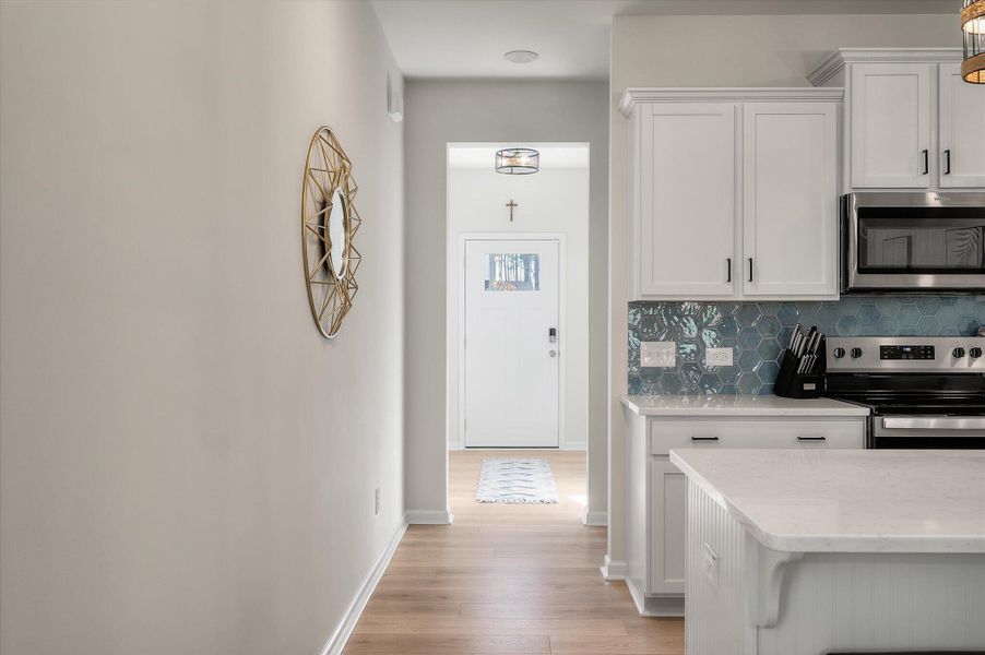 Furnished interior view inside a new home in , Summerville (Image 8).