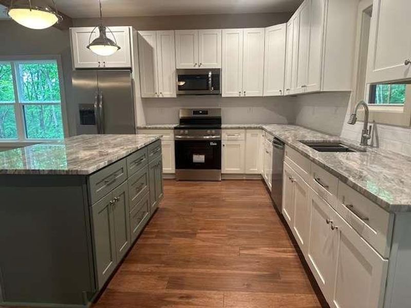 Furnished interior view inside a new home in , Cleveland (Image 4).