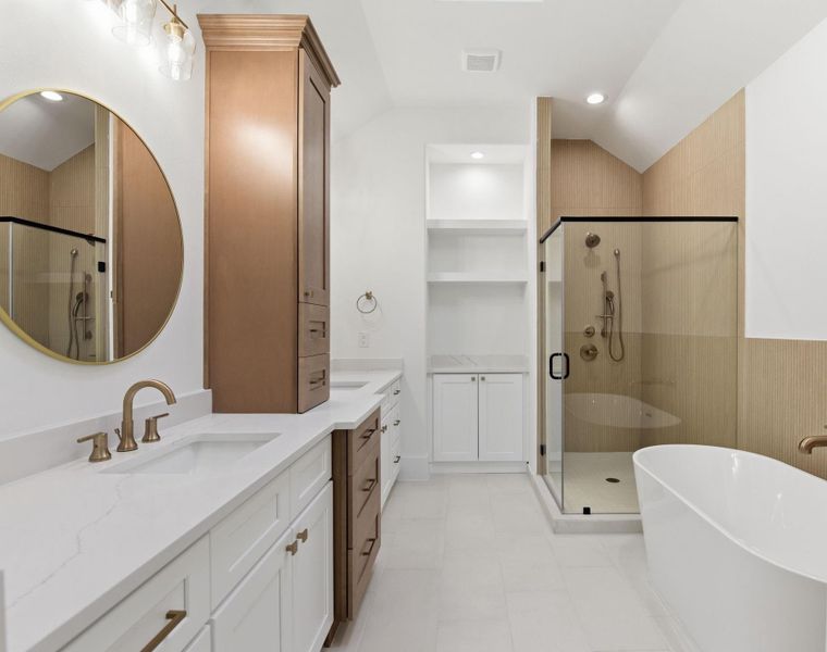 Furnished interior view inside a new home in , Houston (Image 5).