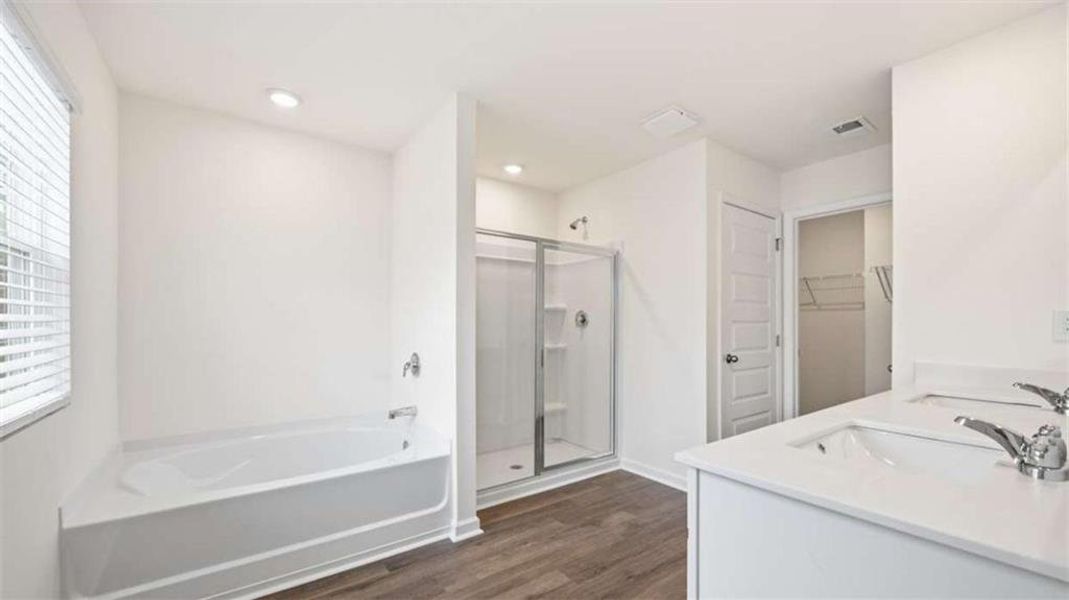 Furnished interior view inside a new home in Inverness at Sugarloaf, Lawrenceville (Image 2).