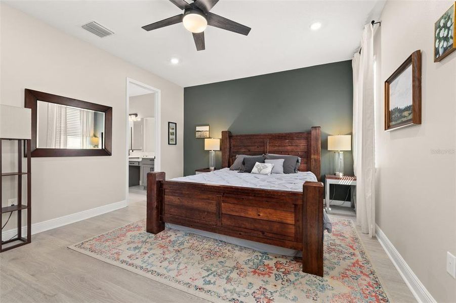 Furnished interior view inside a new home in Hartwood Landing, Clermont (Image 21).