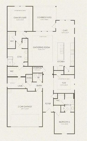 Pulte Homes, Prestige floor plan