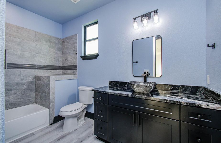 Furnished interior view inside a new home in , Trinity (Image 11).