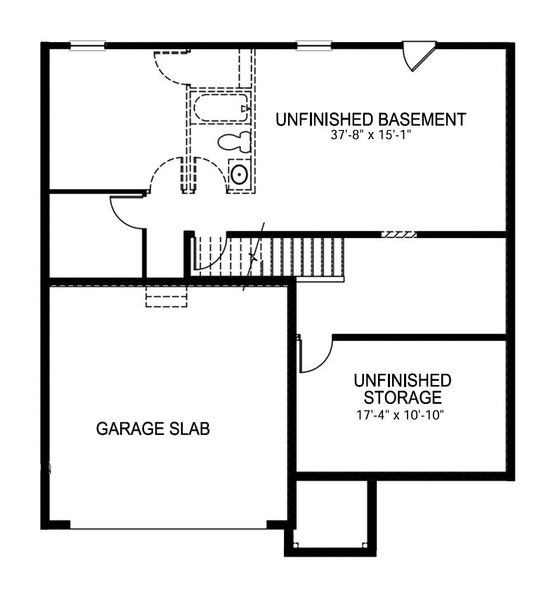 2D floor plan layout for the Hayden by D.R. Horton in Brinkley Ridge, Kings Mountain, NC (Image 5). 2D floor plan layout for the Hayden by D.R. Horton in Brinkley Ridge, Kings Mountain, NC (Image 5).