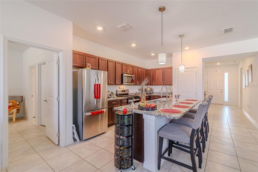 Furnished interior view inside a new home in , Ocala (Image 22).
