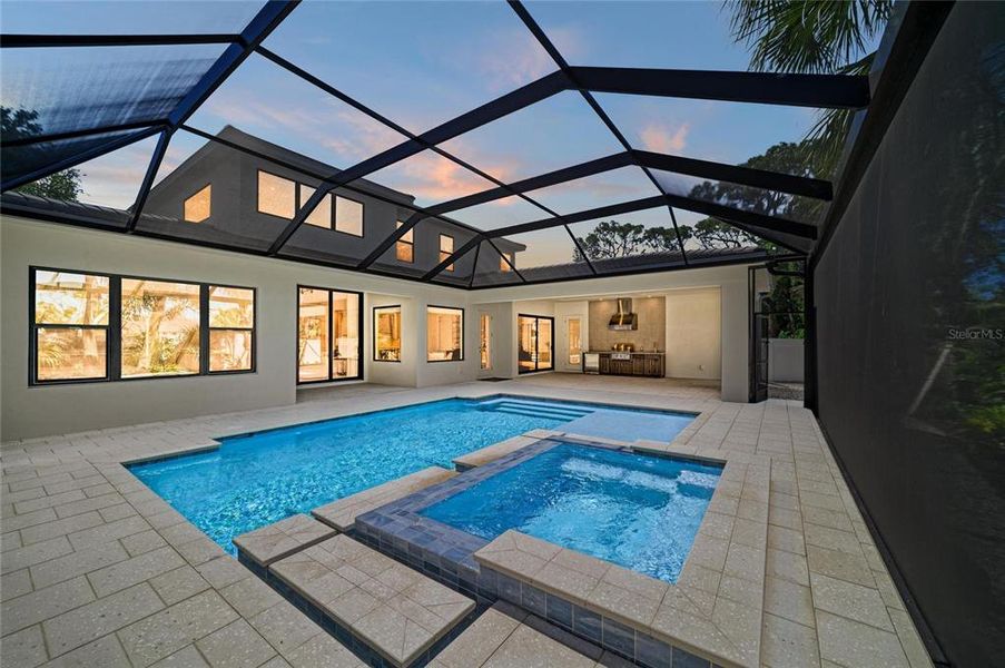 Exterior details and patio area of a home in , Sarasota (Image 21).