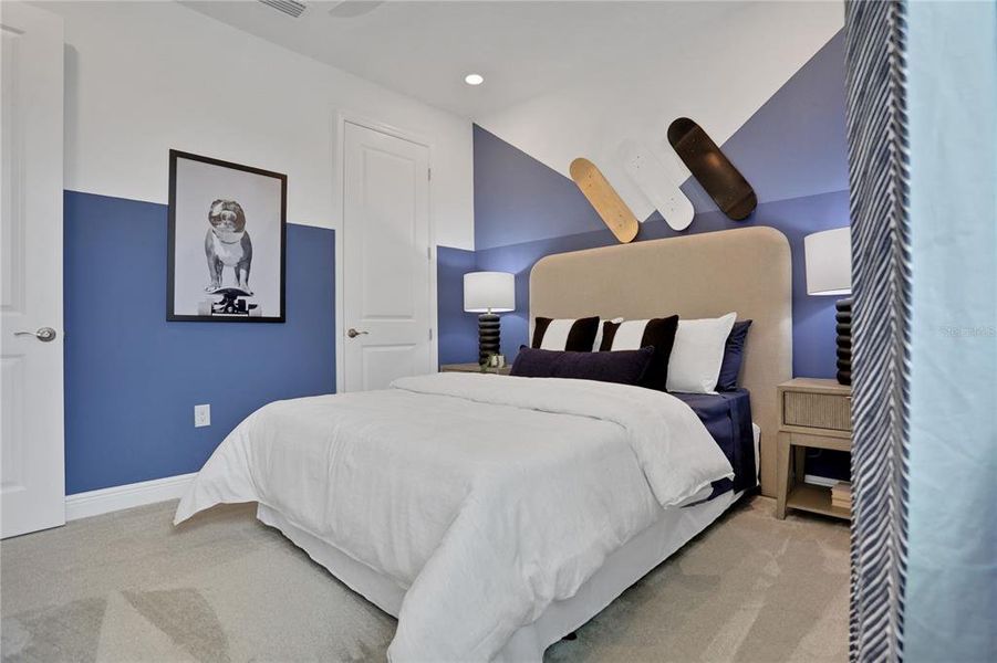 Furnished interior view inside a new home in Angeline, Land O' Lakes (Image 33).