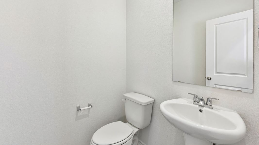 Furnished interior view inside a new home in Valverde, Bastrop (Image 13).