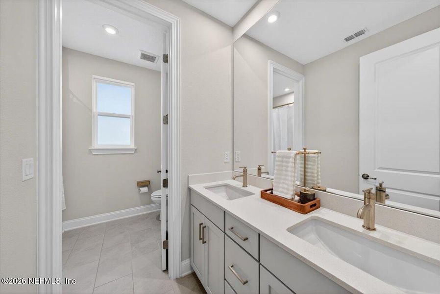 Furnished interior view inside a new home in , St. Johns (Image 16).