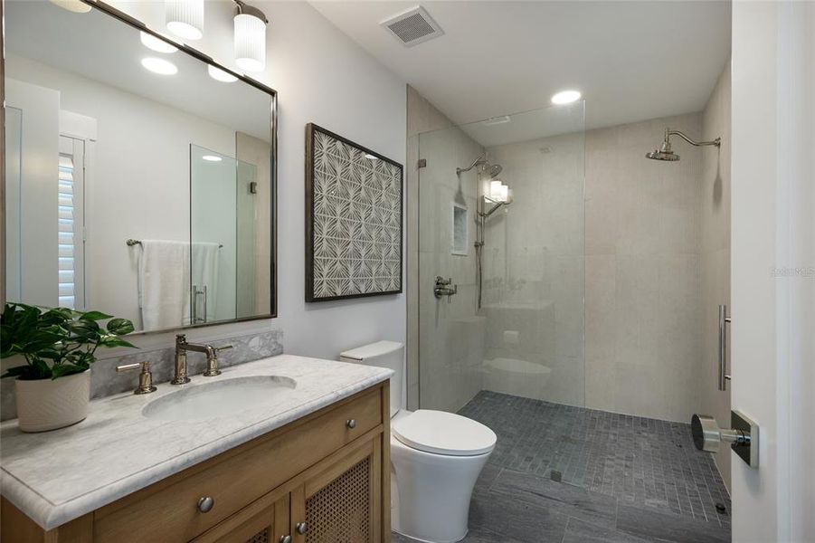 Furnished interior view inside a new home in , Bradenton Beach (Image 55).