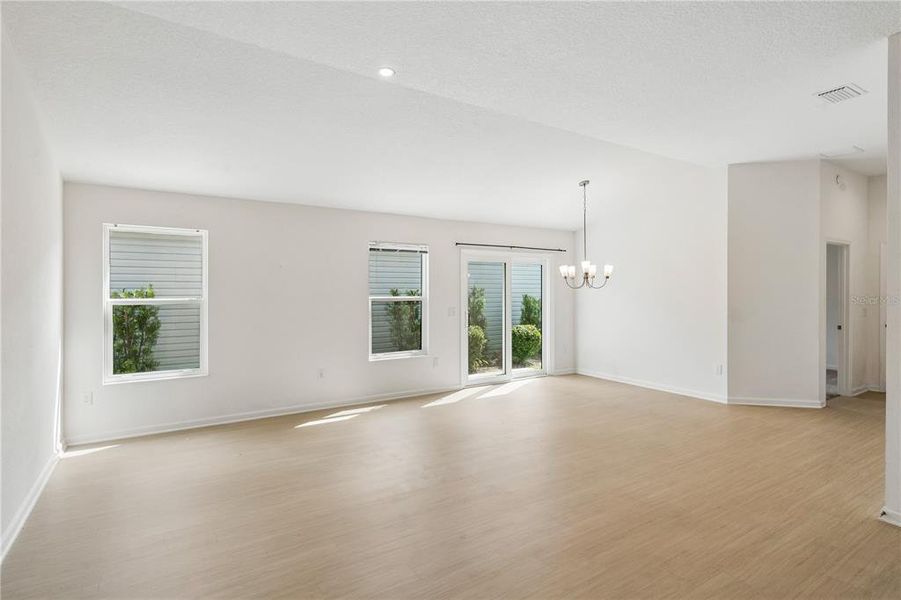 Spacious, unfurnished interior of a new home in , The Villages (Image 23). Spacious, unfurnished interior of a new home in , The Villages (Image 23).
