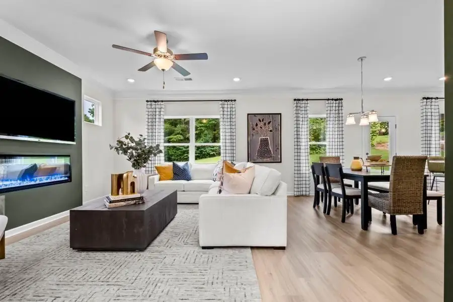 Furnished interior view inside a new home in Kingston Park, Kingston (Image 3).