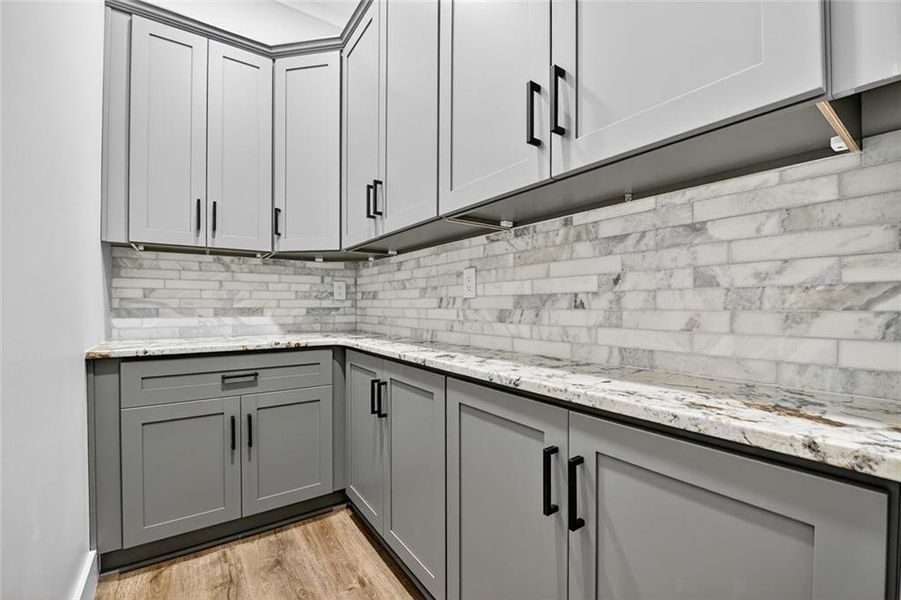 Furnished interior view inside a new home in , Ellijay (Image 7).