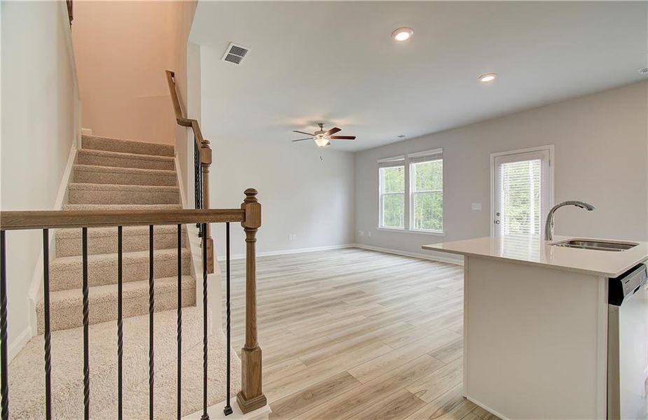 Spacious, unfurnished interior of a new home in Chapel Hill, Newnan (Image 15).