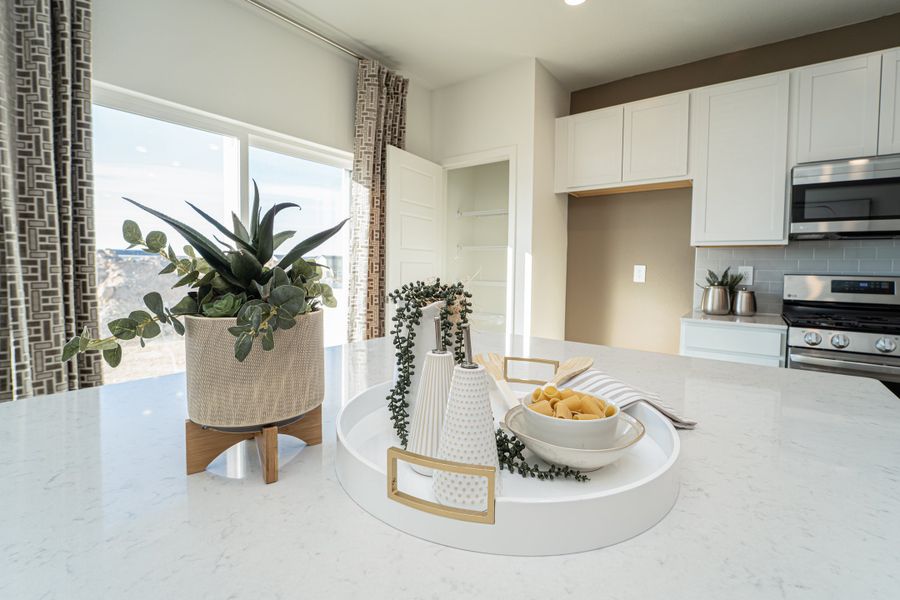 Furnished interior view inside a new home in Hudson Hills, Hudson (Image 8).