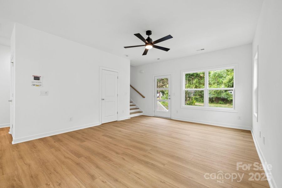 Spacious, unfurnished interior of a new home in , Charlotte (Image 17).