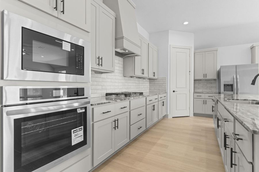 Furnished interior view inside a new home in Alexander, Pearland (Image 6). Furnished interior view inside a new home in Alexander, Pearland (Image 6).