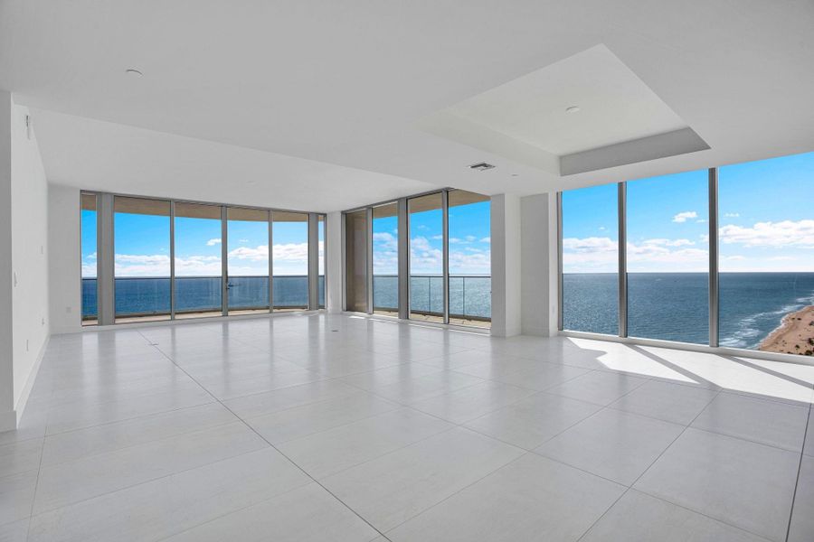 View from living area