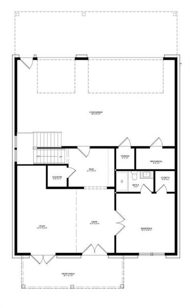 2D floor plan layout of this home in , Milton, GA (Image 3). 2D floor plan layout of this home in , Milton, GA (Image 3).
