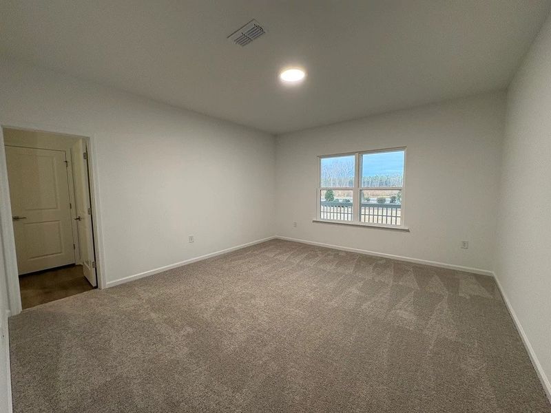 Primary Bed featuring the AW Collection® Timeless - Relaxed elegance with soft, neutral tones.